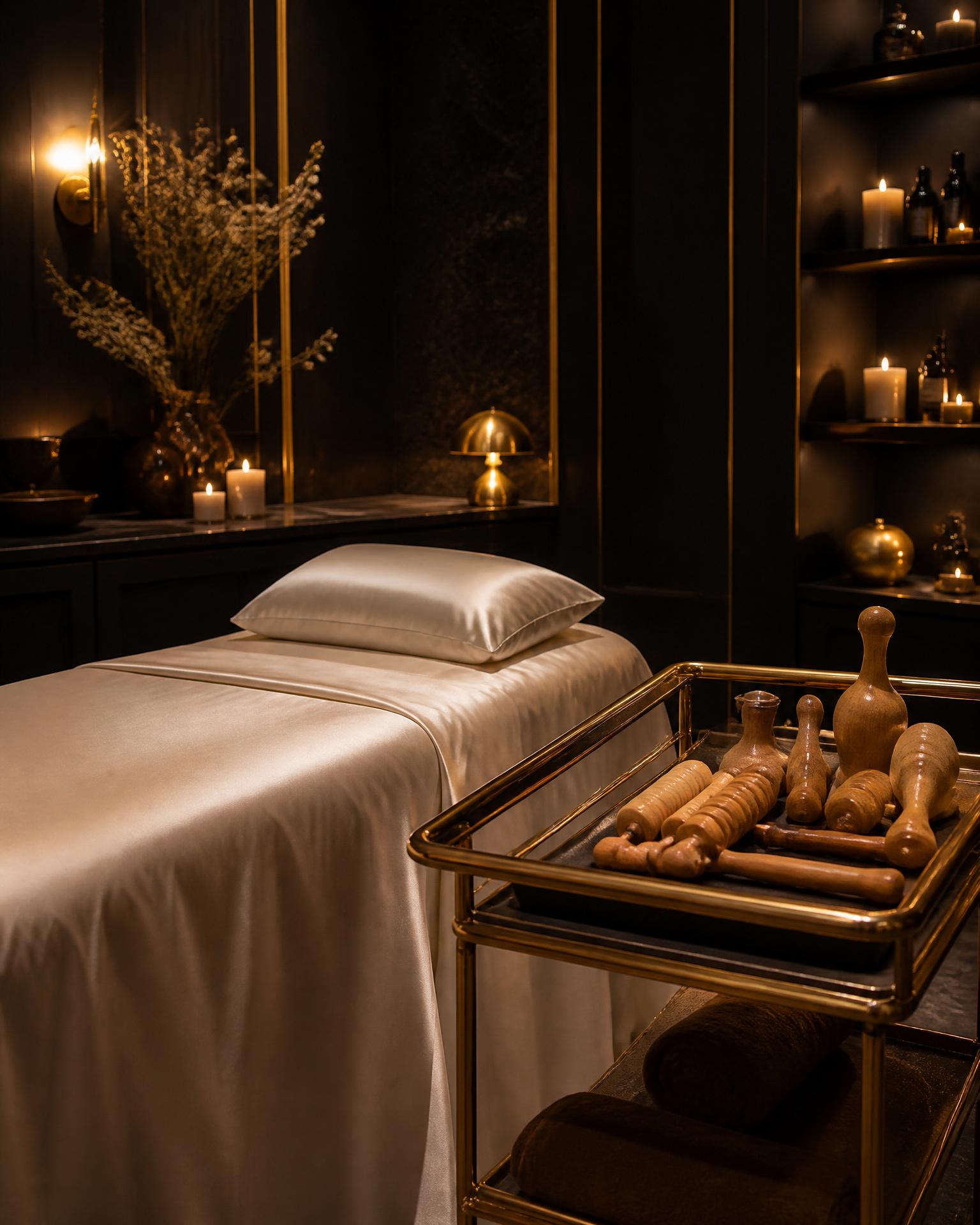 The Silhouette Sanctuary treatment room